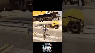 Ramp vs Train Attention ka jugaad 🚂😅 gta5shorts gta5india india technogamerz gta5hindi [upl. by Osyth]