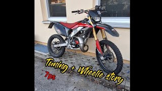 Tuningoptik  Wheelie story  HM Vent Baja 50 2021 [upl. by Ready]