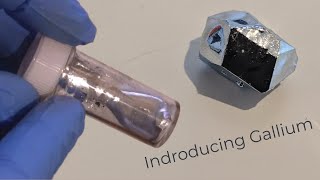 You can melt Gallium metal in your hand and grow crystals [upl. by Os]