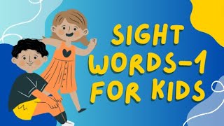 1  Sight Words for Kids  Sight Words  Sight Words for Kindergarten  Phonics  Sight Word Ideas [upl. by Hak]