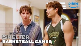 Cast Basketball Challenge  Harlan Cobens Shelter  Prime Video [upl. by Hurlee189]