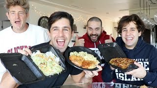 MALL FOOD MUKBANG NOODLES AND SANDWICHES [upl. by Eimor]