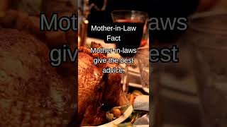 Family Fun MotherinLaw Facts  Thanksgiving family motherinlaw mothers advice shorts lol [upl. by Ebocaj]