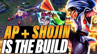 AP  Spear of Shojin is THE optimal Shaco build [upl. by Onailimixam]