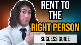 How to Rent a Room to the Right Person  Success Guide [upl. by Dalpe560]