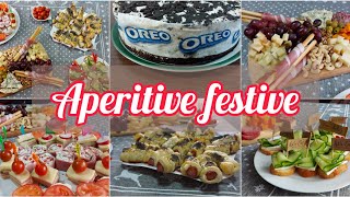 Aperitive pentru mese festive platou cu brânzeturi si Tort Oreo [upl. by Ydoj]