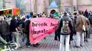 demonstratie voor behoud culturele broedplaats De Vloek [upl. by Oremoh]