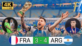 Full Highlights  Argentina 43 France Final World Cup 2022 Messi Won The Title 🏆 [upl. by Enedan]