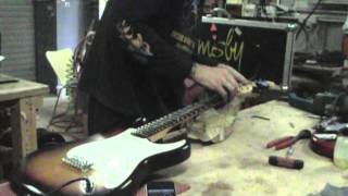 Fastest guitar restring  fender strat  Ormsby Guitars [upl. by Rosenbaum403]