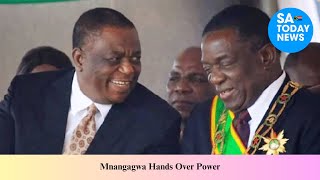 Mnangagwa Hands Over Power [upl. by Carlson]