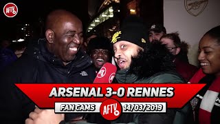 Arsenal 30 Rennes  Aubame Who Troopz [upl. by Lambard]