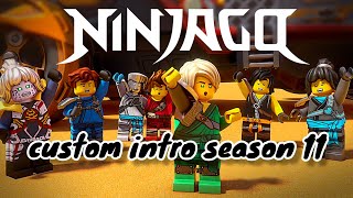 Custom ninjago season 11 intro ninjago custom intro [upl. by Edva779]