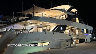 Touring 2023 Ocean Alexander 35R Luxury Yacht [upl. by Alebasi471]