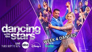 DWTS Season 33 Dances  Week 4 Dedication Night [upl. by Ennis]