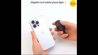 MagSafe Mobile selfie ring light foldable 3 colors changing [upl. by Elsilrac]