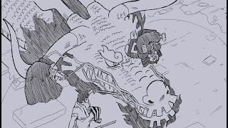 One Piece 992 Kaido Vs Red Scabbards  Animation [upl. by Weidner231]