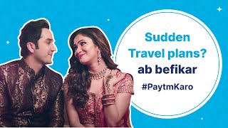 Sudden Change in Travel Plans Book Travel Tickets Instantly On Paytm [upl. by Ikkim]