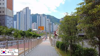 부산 북구 만덕동 산책  4K  수덕사  만덕역  Korea Walking Tours TV [upl. by Gnuhp889]