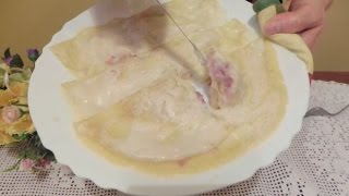 Crepes prosciutto e mozzarella in 5 minuti ham and mozzarella crepes in 5 minutes [upl. by Aramahs]