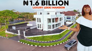 Inside a ₦16 Billion 940000 Luxury Mansion in Lekki  Ultimate Dream Home Tour [upl. by Hras981]