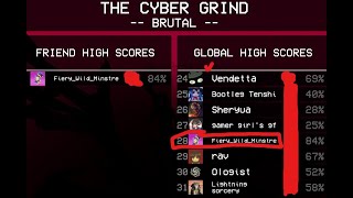 TOP 30 BRUTAL CYBERGRIND RUN NEW PB [upl. by Critchfield]