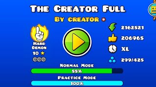 quotThe Creatorquot Full Version  Geometry dash 211 [upl. by Ycats]