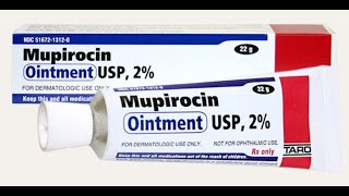 Mupirocin Ointment to the Nose Treating Nasal Infections Preventing PostOperative Infections [upl. by Suirtemid]