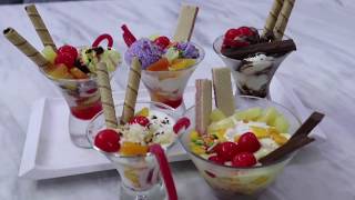 HOW TO DECORATE ICE CREAMS CUPS  STEP BY STEP  BY PREETI SEHDEV [upl. by Doone]