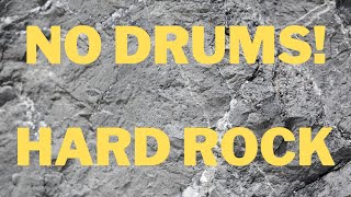 No Drums Hard Rock Backing Track 100bpm [upl. by Rolan457]