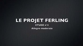 Projet FERLING Etude n°4 [upl. by Hnao]