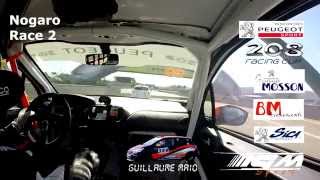 Nogaro Course 1 208 Racing Racing Cup Guillaume Maio [upl. by Cilla]