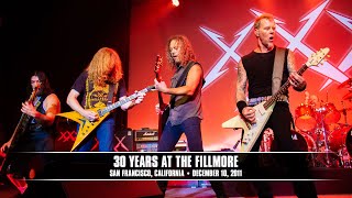 Metallica 30 Years at the Fillmore San Francisco CA  December 10 2011 [upl. by Yelroc164]