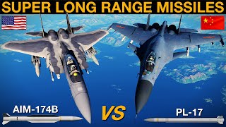 F15EX With AIM174B vs J15 With PL17 WarGames 233  DCS [upl. by Sihun772]