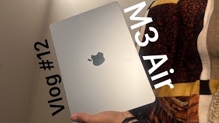 Bought 13” MacBook Air with M3 Chip 🔥  Vlog 12 [upl. by Essirahs]