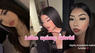 Latina makeup tutorial [upl. by Koralle]