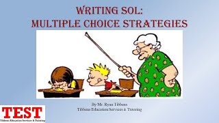 Virginia Writing SOL  Multiple Choice Test Strategies amp Tips [upl. by Assiluj]