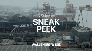 WALLENIUS SOL  A Shipyard Sneak Peek [upl. by Giralda]