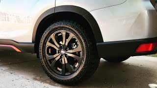 Atturo Trail Blade XT fitted to Forester Sport [upl. by Inail603]