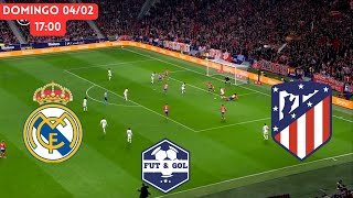 🔴REAL MADRID  ATLETICO MADRID EN VIVO  LIGA DE ESPAÑA FUT AND GOL [upl. by Miarzim501]