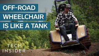 OffRoad Wheelchair Can Drive On Any Surface [upl. by Ednew601]