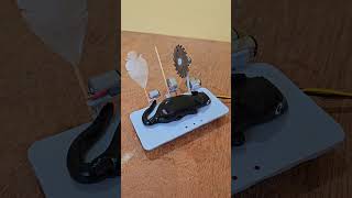 Rubber mouse trap with big blade amp sticks feather trap funny engineering [upl. by Clemmy]