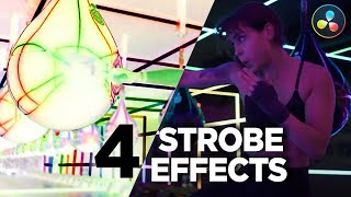 4 Easy STROBE EFFECTS You SHOULD Know  A Davinci Resolve Tutorial [upl. by Hplodnar170]