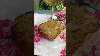 viral bread and milk recipe food reels short [upl. by Zemaj]