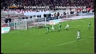 Olympiakos  Panathinaikos 22 2001 02 [upl. by Terriss]