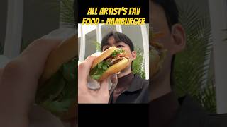 Artists Fav Food shorts shakeshack burger mukbang [upl. by Azilanna]