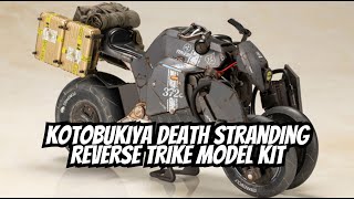 Kotobukiya Death Stranding Reverse Trike Model Kit [upl. by Eelta]