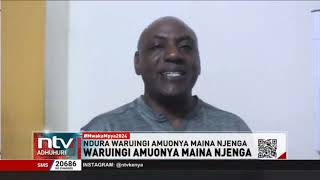 Aliyekuwa kiongozi wa Mungiki Ndura Waruingi amuonya Maina Njenga [upl. by Nirra]