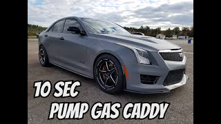 Send It Caddy ATSV goes 10s on Pump Gas [upl. by Robson332]