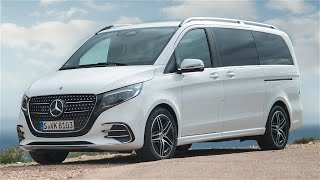 NEW Mercedes VClass Facelift 2024 AVANTGARDE AMG Line [upl. by Darryn]