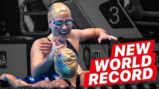 Women 4x100m Medley Relay World Record  ISL Finals 2020 [upl. by Kall69]